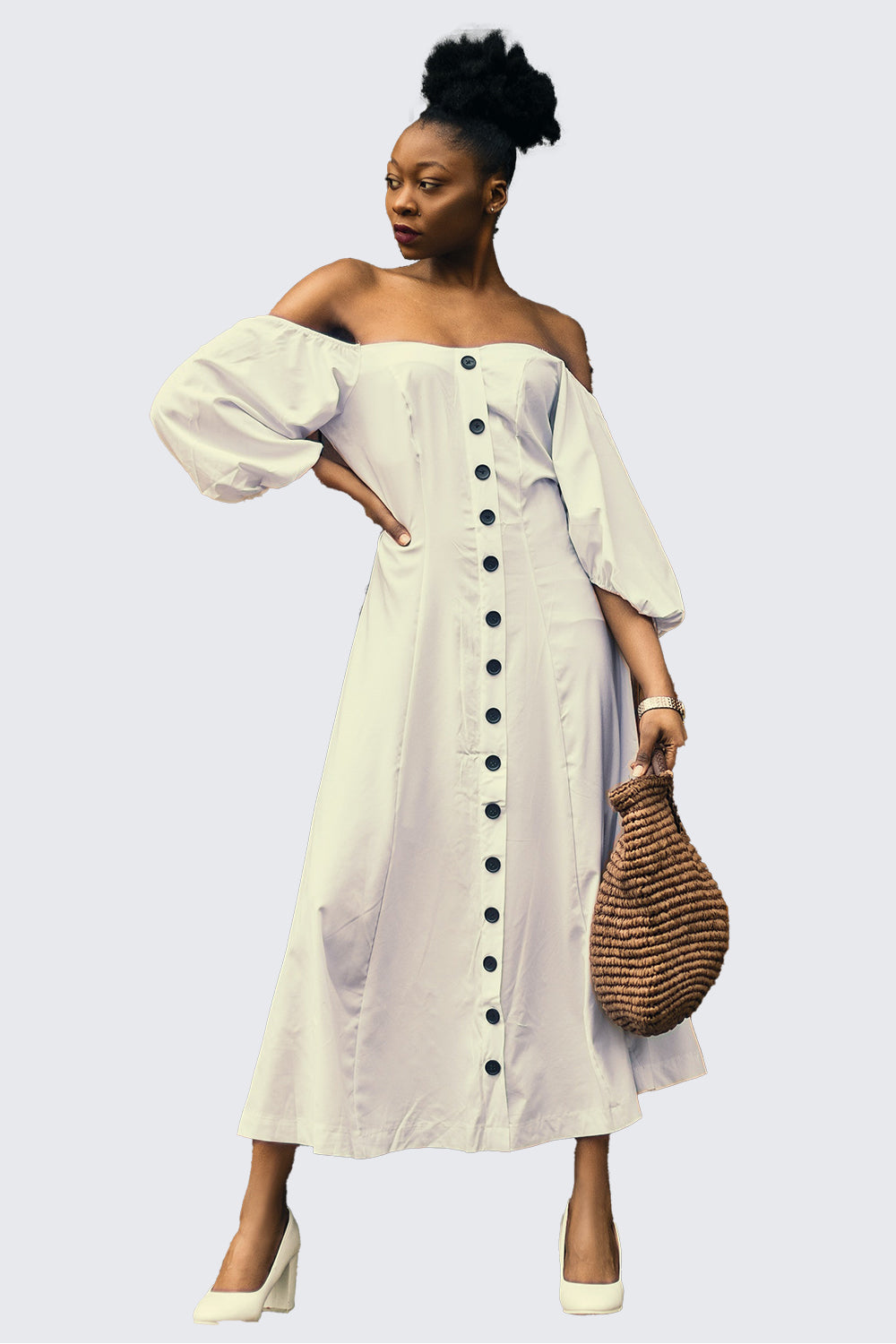 Puff Sleeve Dress
