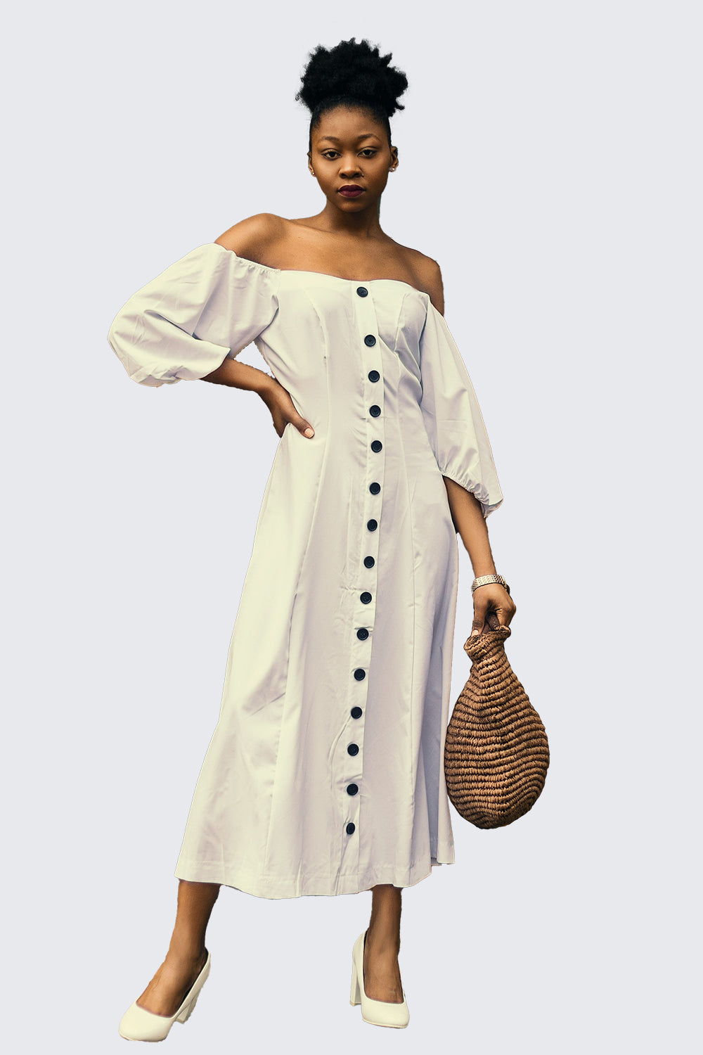 Puff Sleeve Dress