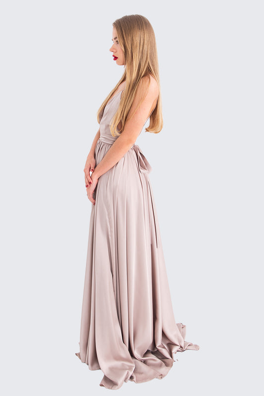A-line Lyocell Blend Dress