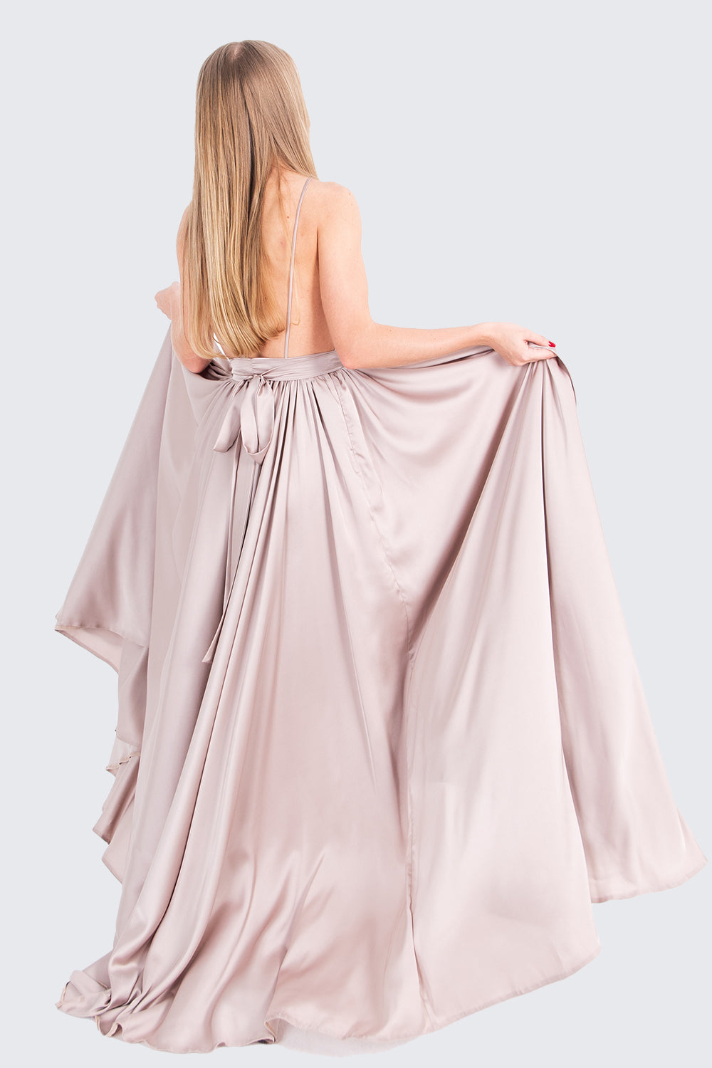 A-line Lyocell Blend Dress