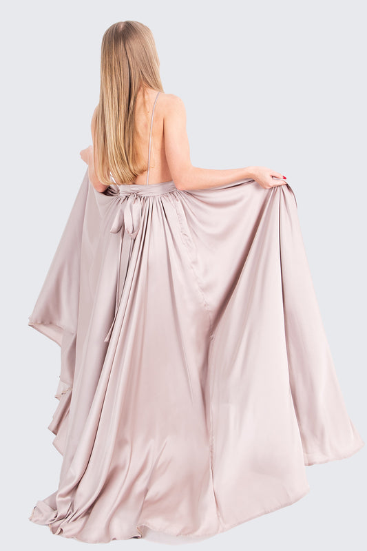 A-line Lyocell Blend Dress