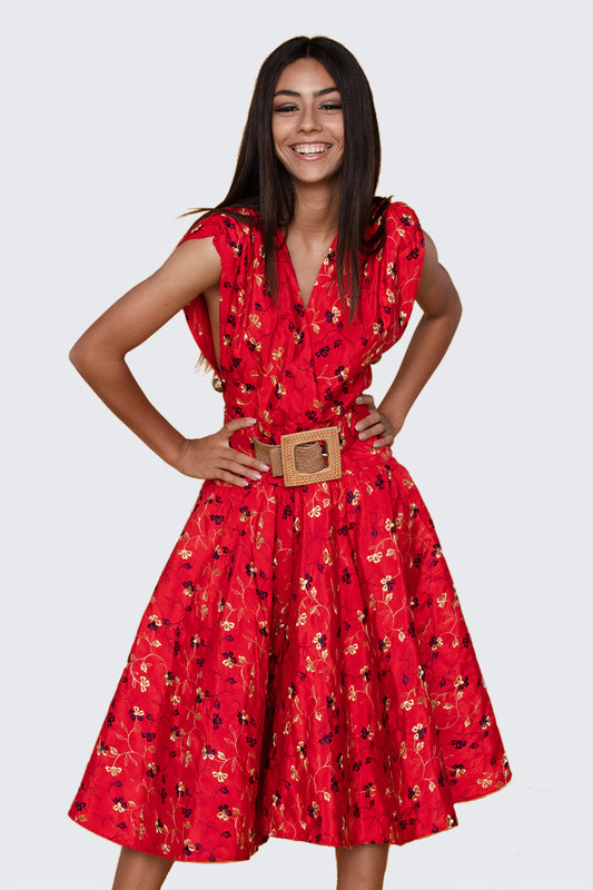 Tie Belt dress