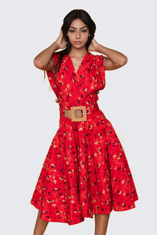 Tie Belt dress
