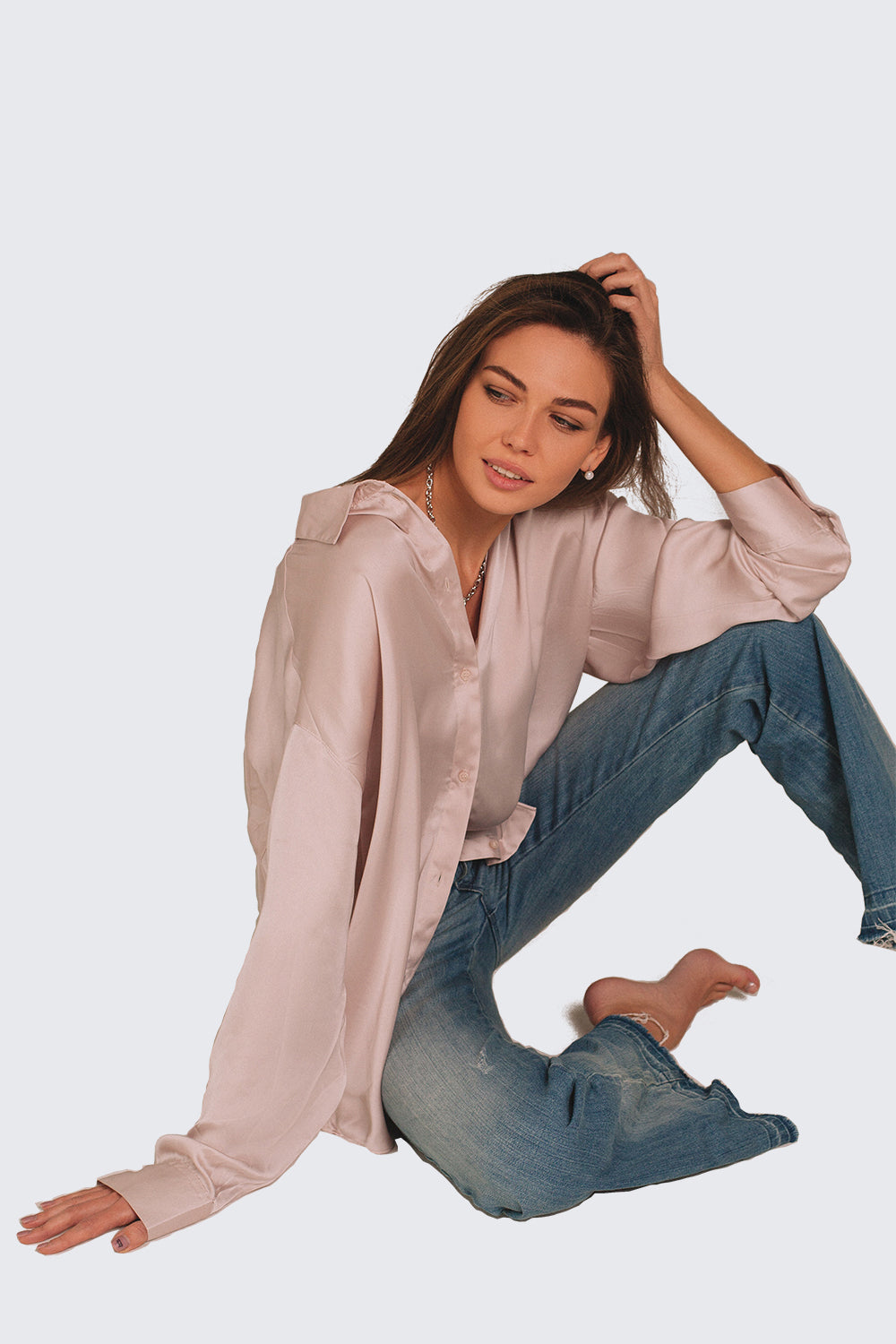 Wide High Jeans