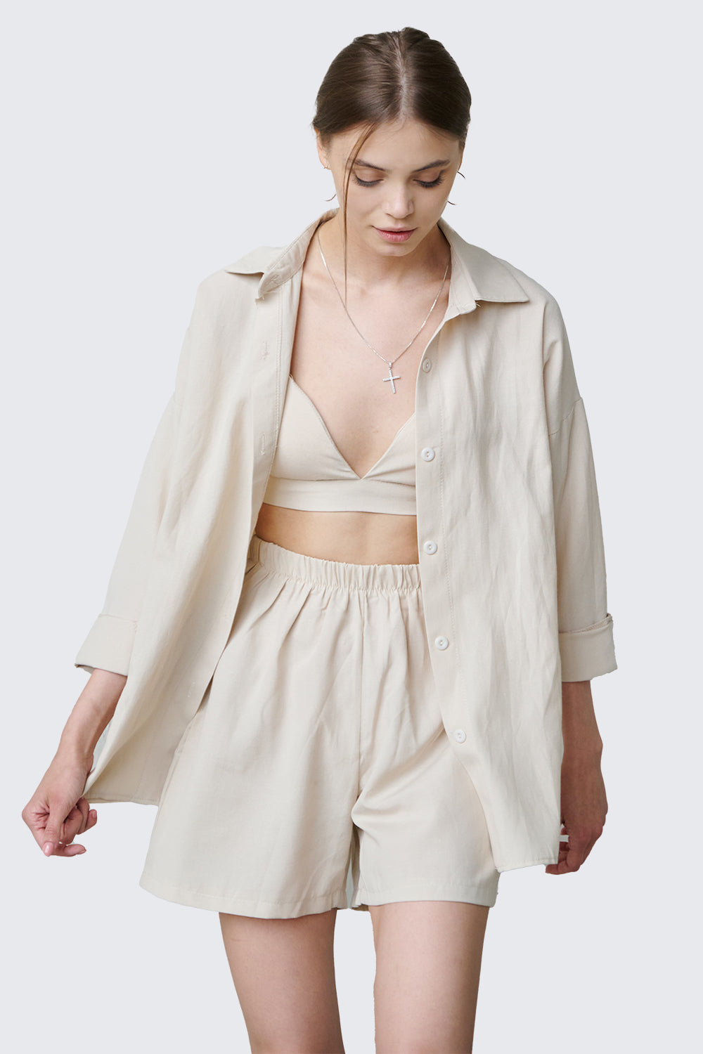 Oversized Poplin Shirt
