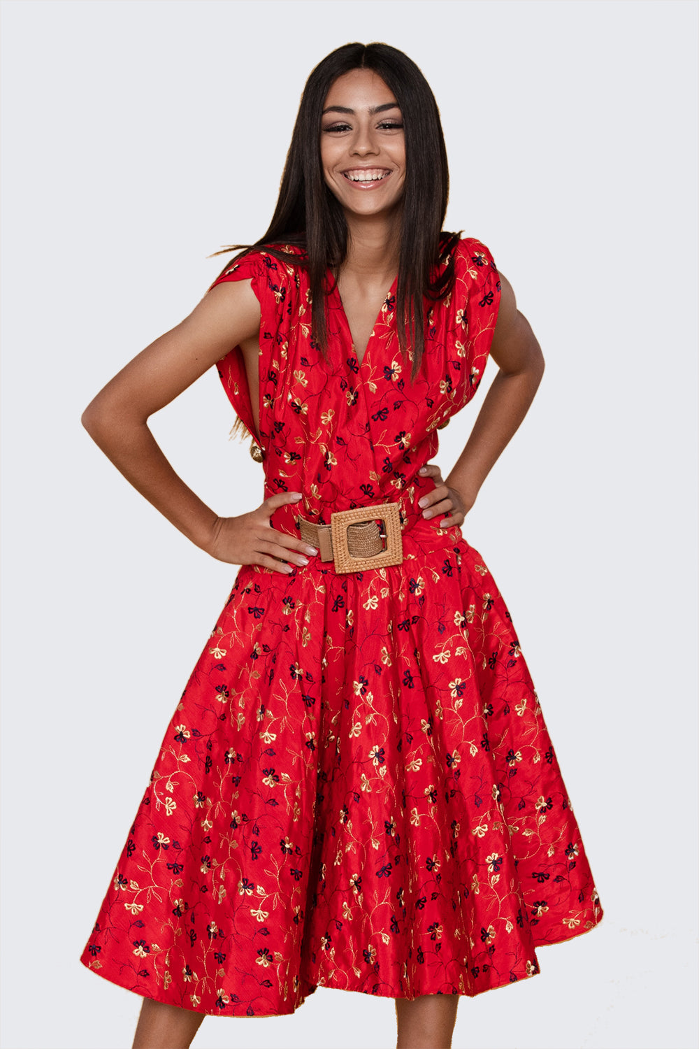 Tie Belt dress